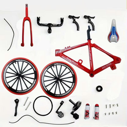 52pcs Retro Bicycle Model Set
