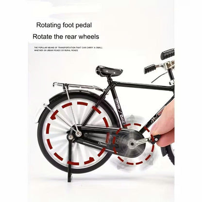 52pcs Retro Bicycle Model Set